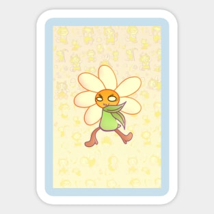 Daisy cartoon character Sticker